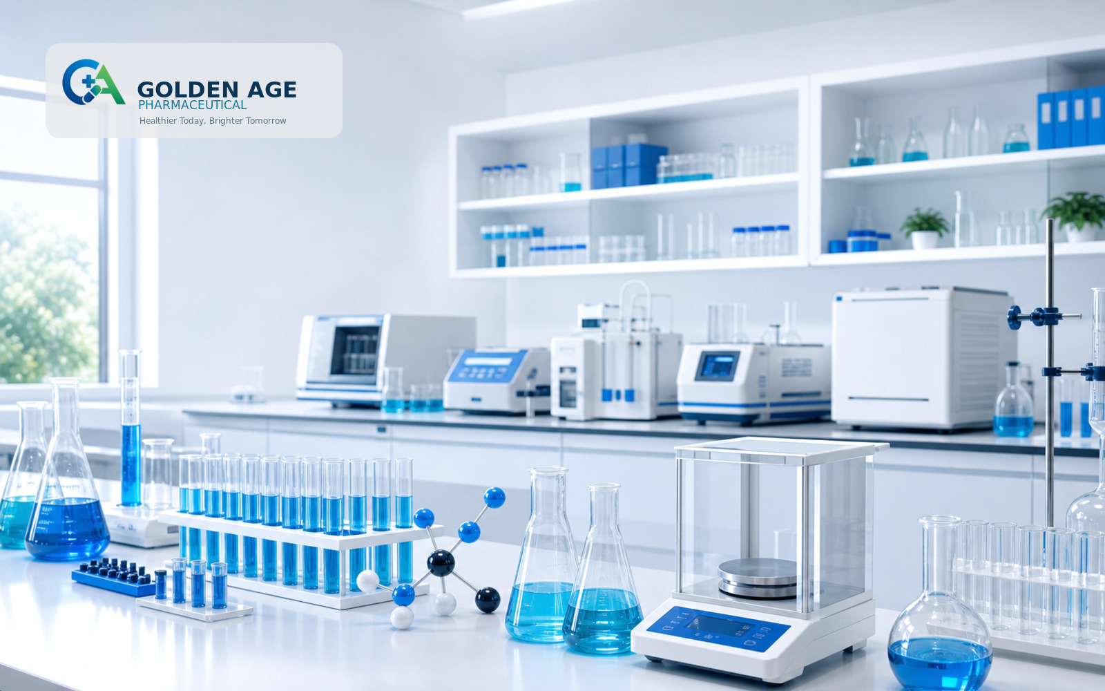 Clean Laboratory Workspace