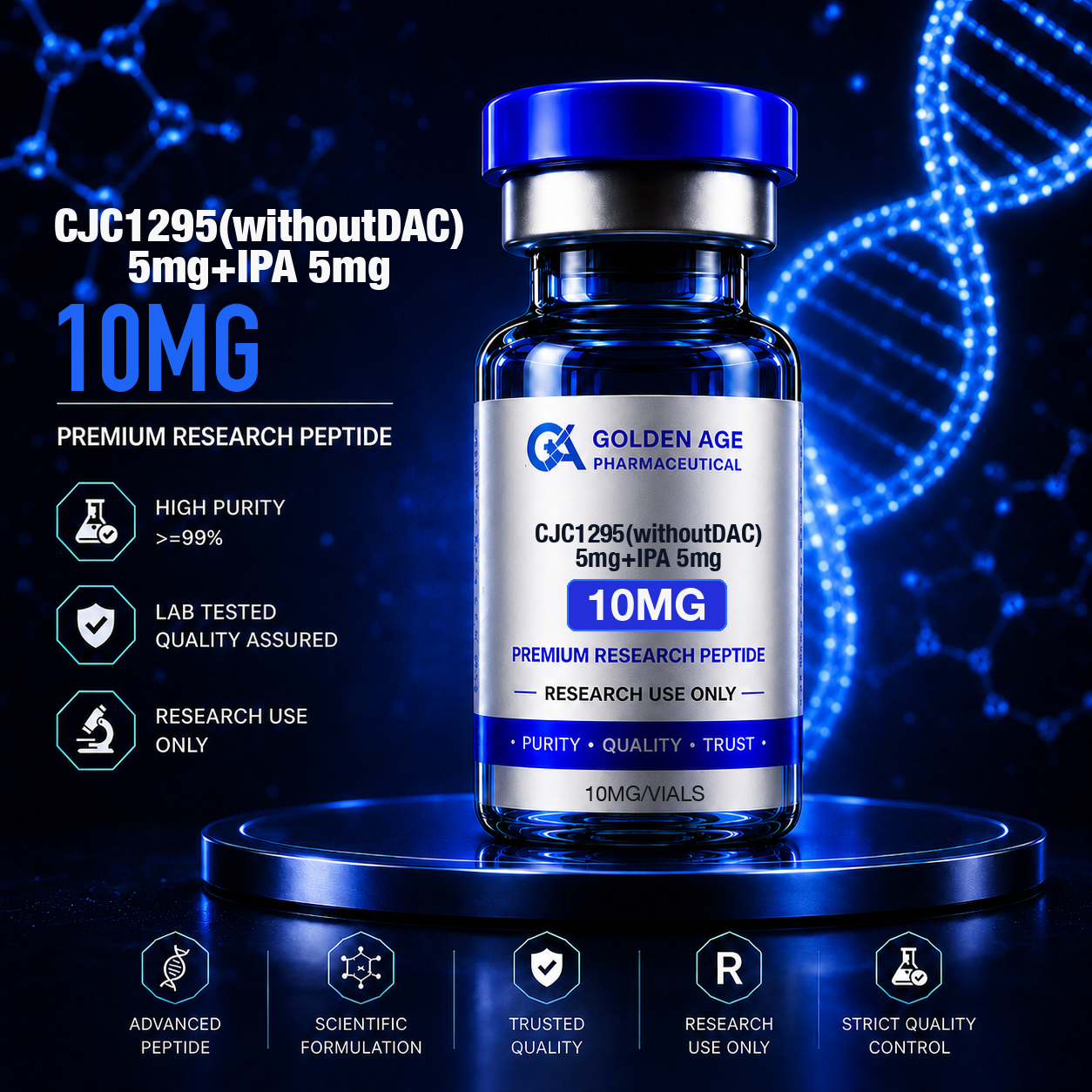 CJC-1295 no DAC5mg+IPA5mg